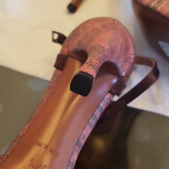 New Alaia lizard ankle strap sandals - Picture 6 of 7